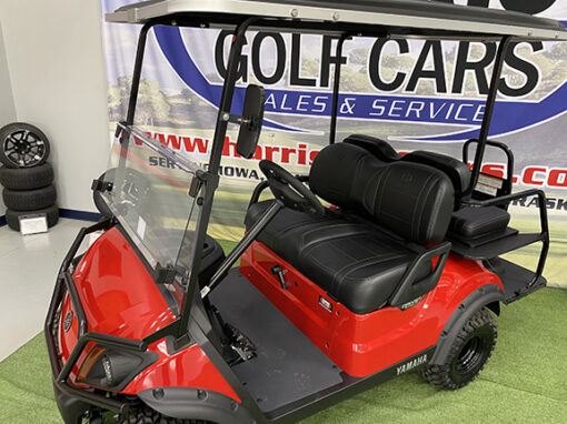 2025 Yamaha Drive 2 Adventurer Sport 2+2 Coral Red 4-Passenger Vehicle - Image 4