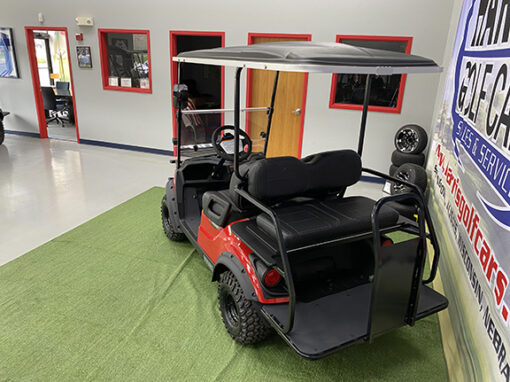 2025 Yamaha Drive 2 Adventurer Sport 2+2 Coral Red 4-Passenger Vehicle - Image 5