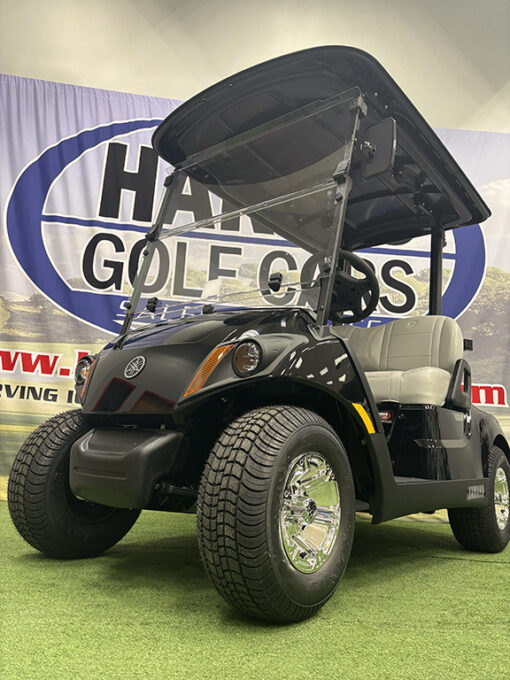 2025 Yamaha Drive 2 EFI PTV Onyx Black Golf Car - Image 3
