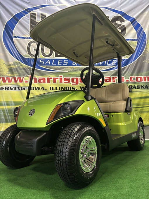2025 Yamaha Drive 2 EFI PTV Peridot Metallic Golf Car - Image 3