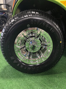 2025 Peridot Metallic Gas Golf Car