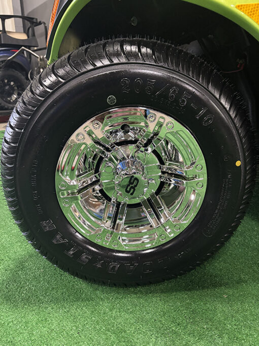 2025 Peridot Metallic Gas Golf Car