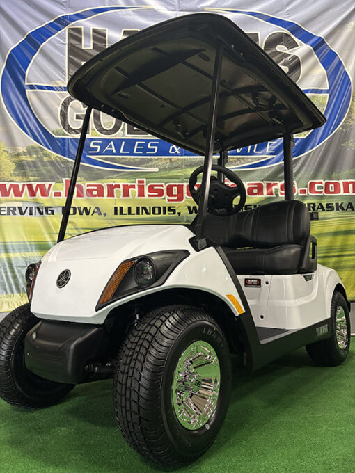 2025 Yamaha Drive 2 EFI PTV Glacier White Golf Car - Image 3