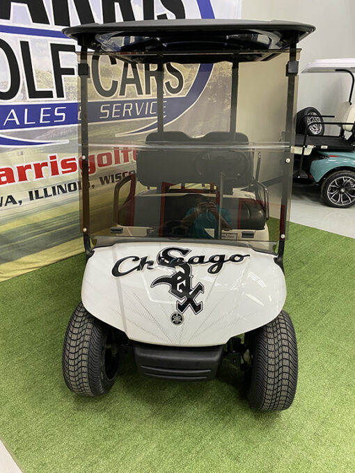 2012 Yamaha Drive 2 Custom White Sox 4-Passenger Vehicle - Image 2