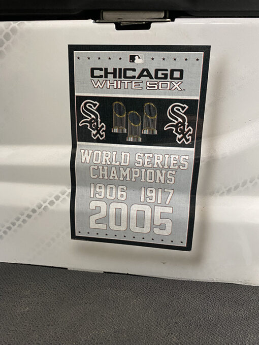 2012 Yamaha Drive 2 Custom White Sox 4-Passenger Vehicle - Image 3