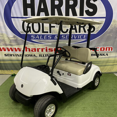 2013 Glacier White Gas Golf Car