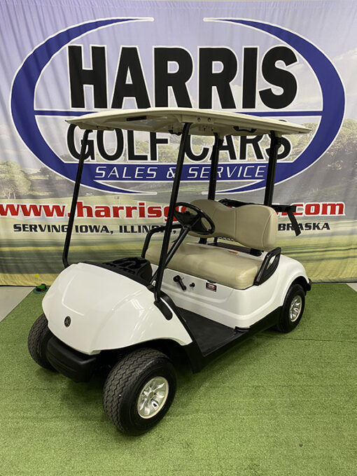 2013 Glacier White Gas Golf Car