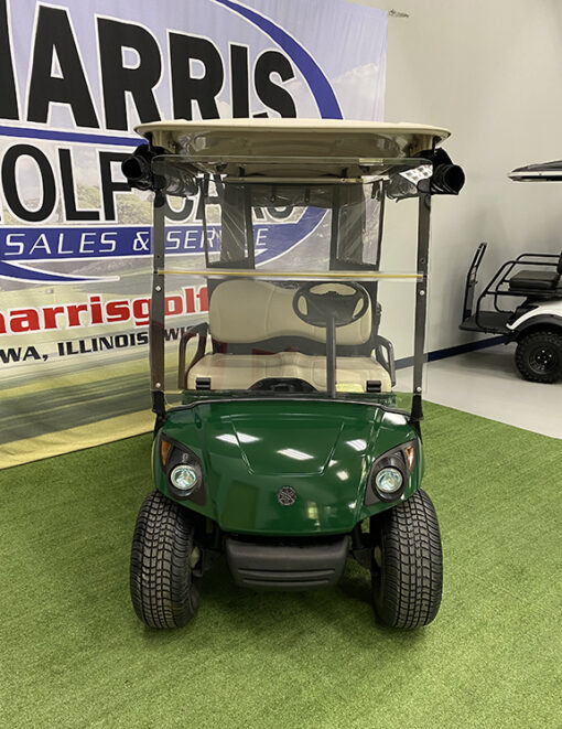 2015 Yamaha Drive AC PTV Emerald Green Golf Car - Image 2