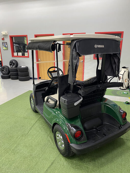 2015 Yamaha Drive AC PTV Emerald Green Golf Car - Image 5