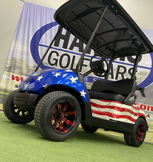 2016 Yamaha Drive Custom American Eagle Golf Car - Image 3