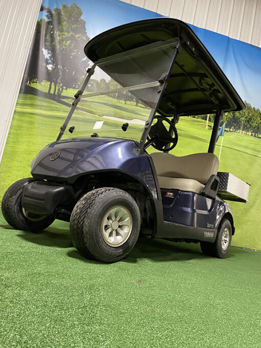 2017 Yamaha Drive 2 EFI PTV Bluestone Golf Car with Utility Box - Image 3