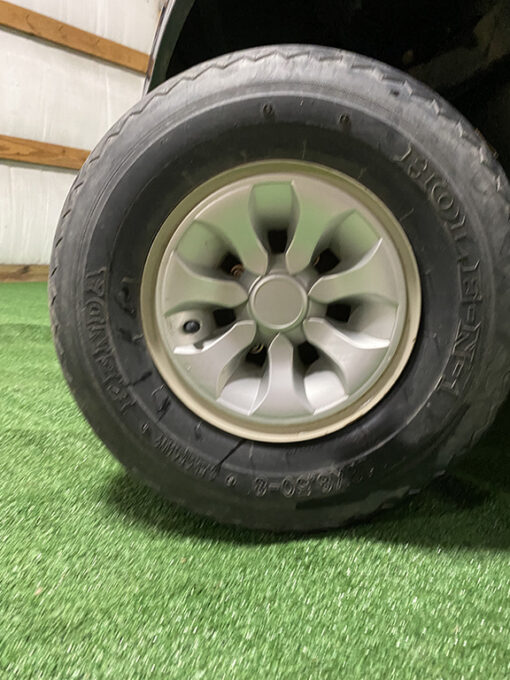 2017 Bluestone Gas Golf Car with Utility Box