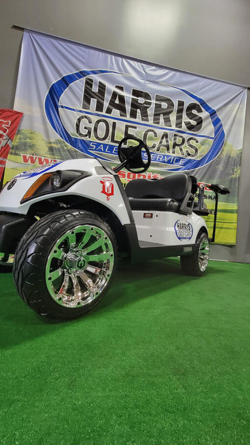 2017 Yamaha Drive 2 AC Fleet Custom Fighting Saints 4-Passenger Vehicle - Image 3