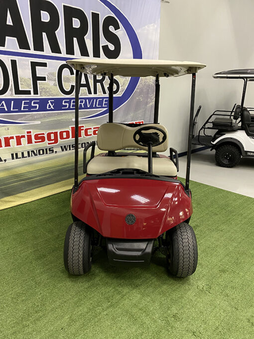 2019 Yamaha Drive 2 AFI Fleet Garnet Red Golf Car - Image 2