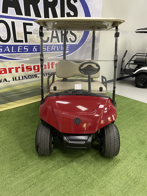 2019 Yamaha Drive 2 AFI Fleet Garnet Red Golf Car - Image 2