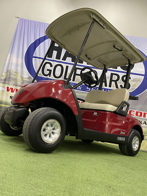 2019 Yamaha Drive 2 AFI Fleet Garnet Red Golf Car - Image 3