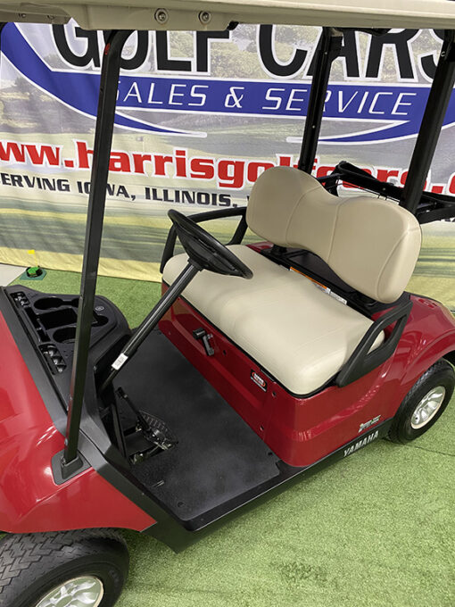 2019 Yamaha Drive 2 AFI Fleet Garnet Red Golf Car - Image 4