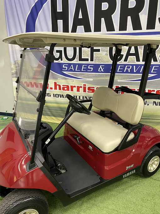 2019 Yamaha Drive 2 AFI Fleet Garnet Red Golf Car - Image 4
