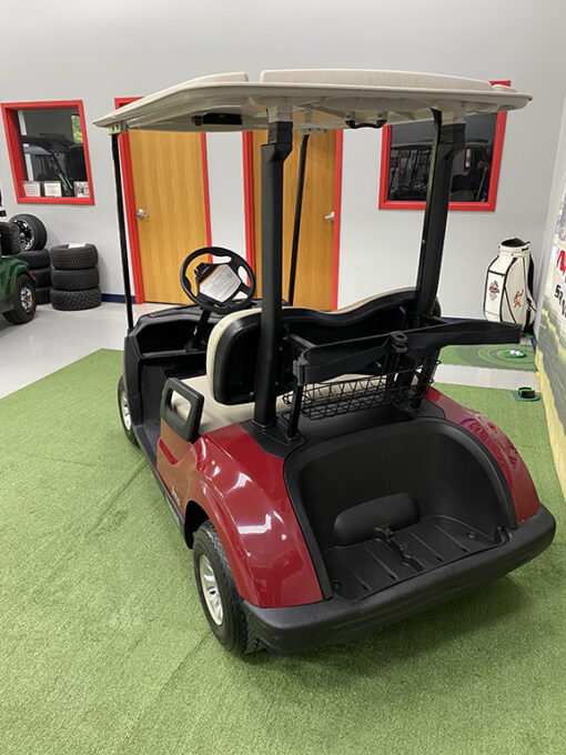 2019 Yamaha Drive 2 AFI Fleet Garnet Red Golf Car - Image 5