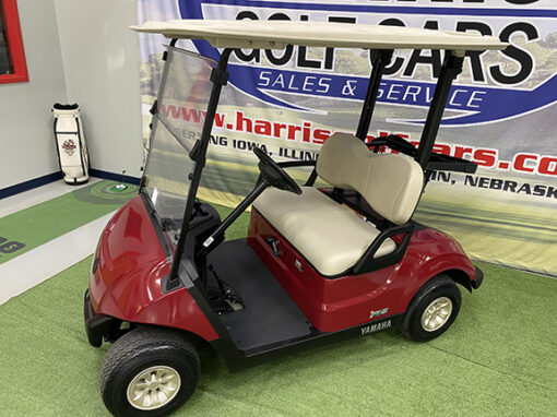 2019 Yamaha Drive 2 AFI Fleet Garnet Red Golf Car - Image 5