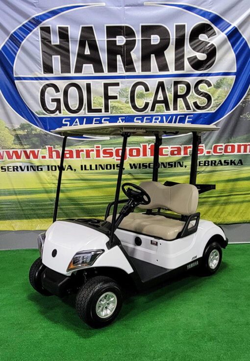 2021 Glacier White Electric Golf Car