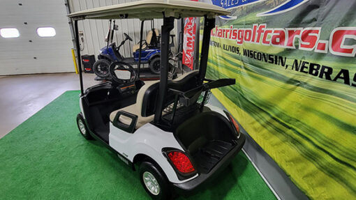 2021 Yamaha Drive 2 Electric Fleet Glacier White Golf Car - Image 5