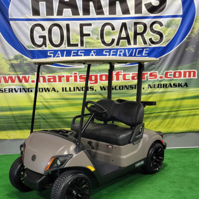 2024 Titan Matte Gas Golf Car with Black Seats