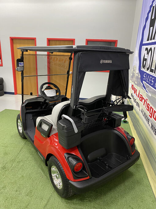 2025 Yamaha Drive 2 EFI PTV Coral Red Golf Car - Image 5