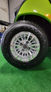 2025 Peridot Metallic Gas Golf Car