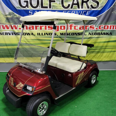 2003 Metallic Red Electric Golf Car
