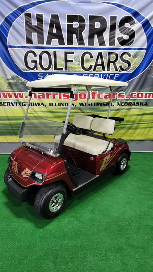2003 Metallic Red Electric Golf Car