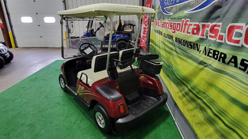 2003 Yamaha G22E Electric Metallic Red Golf Car - Image 5