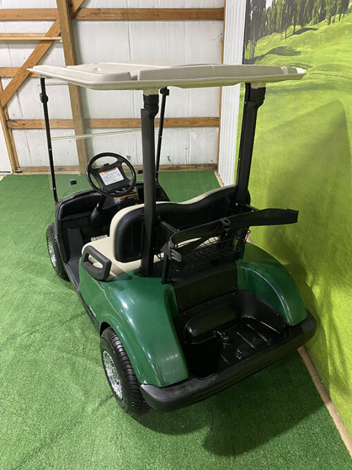 2016 Yamaha Drive EFI Fleet Emerald Green Golf Car - Image 4