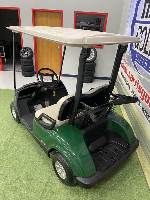 2016 Yamaha Drive EFI Fleet Emerald Green Golf Car - Image 5