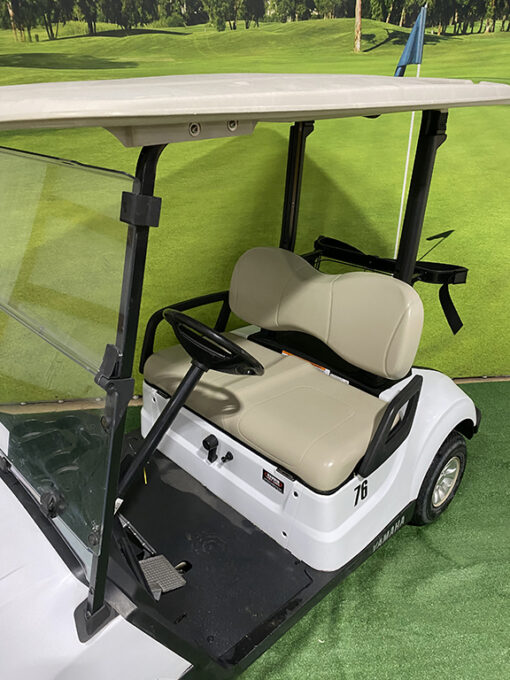 2017 Yamaha Drive 2 Fleet Glacier White Golf Car - Image 4