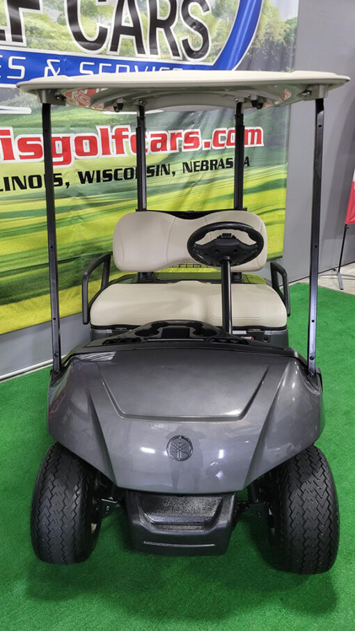 2018 Yamaha Drive 2 QuieTech EFI Fleet Carbon Metallic Golf Car - Image 2