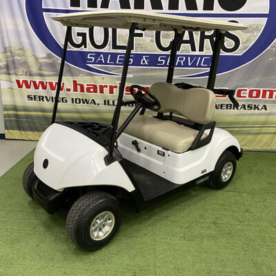 2019 Glacier White Gas Golf Car