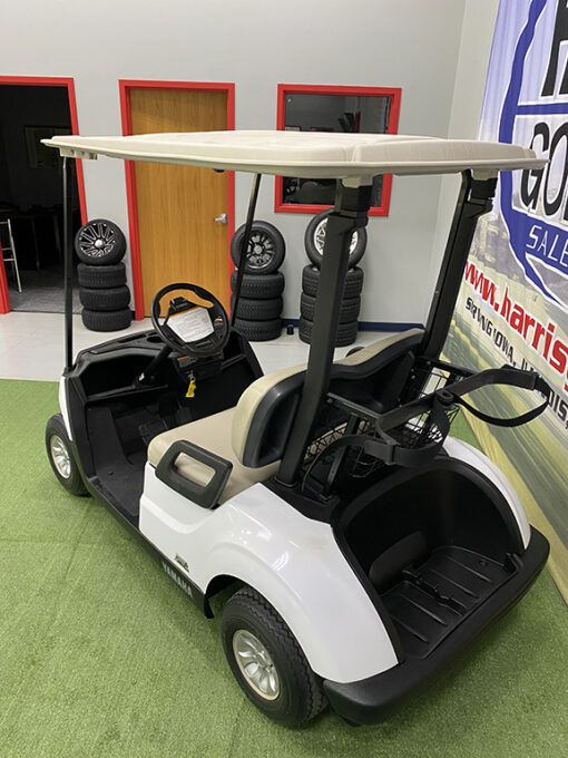2019 Yamaha Drive 2 EFI Glacier White Golf Car - Image 5