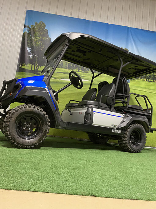 2023 Yamaha UMAX Rally 2+2 Aqua Blue Metallic Utility Vehicle - Image 3