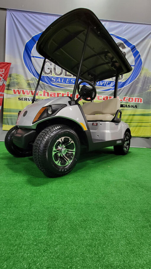 2023 Yamaha Drive 2 Electric PTV Moonstone Metallic Golf Car - Image 3
