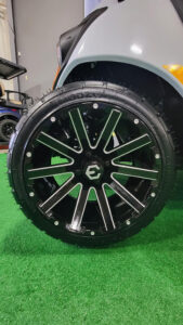 2025 Glacier White Gas Golf Car