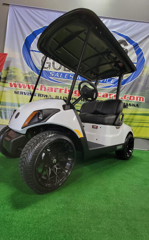 2025 Yamaha Drive 2 QuieTech EFI PTV Glacier White Golf Car - Image 3