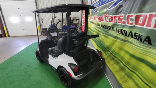 2025 Yamaha Drive 2 QuieTech EFI PTV Glacier White Golf Car - Image 5