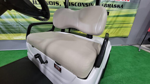 2013 Yamaha Drive Glacier White Gas Golf Car - Image 4