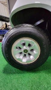 2013 Glacier White Gas Golf Car