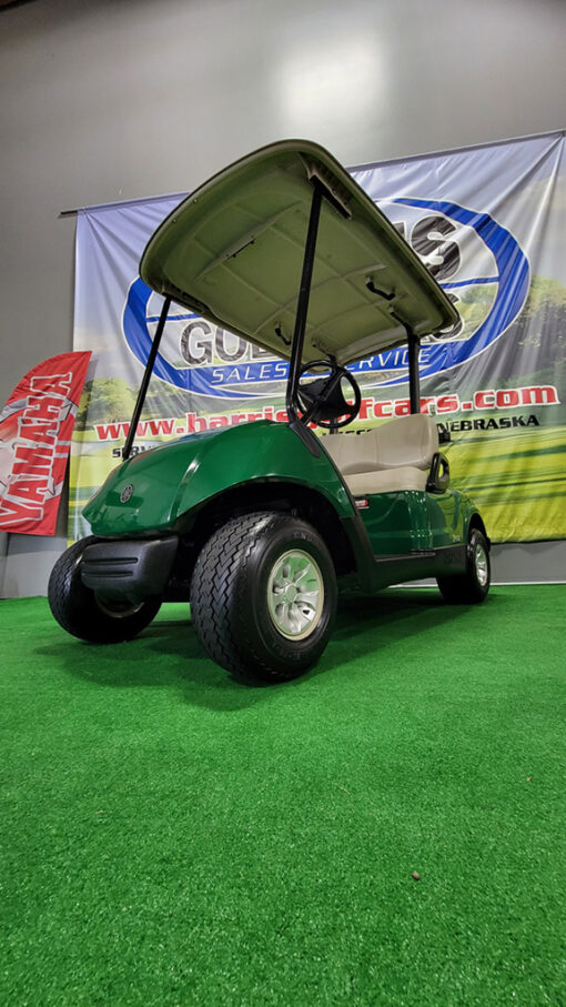 2016 Yamaha Drive EFI Emerald Green Golf Car - Image 3