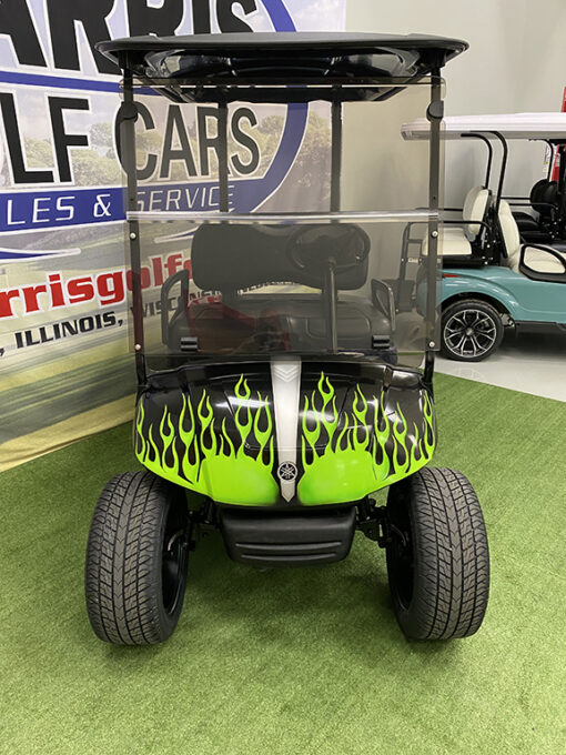 2016 Yamaha Drive EFI Fleet Custom Grave Digger Golf Car - Image 2