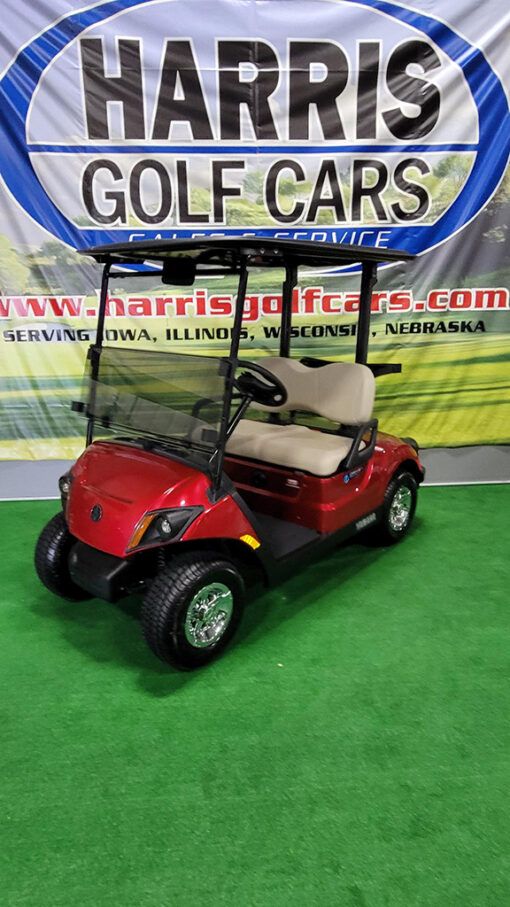 2022 Jasper Red Metallic Electric Golf Car