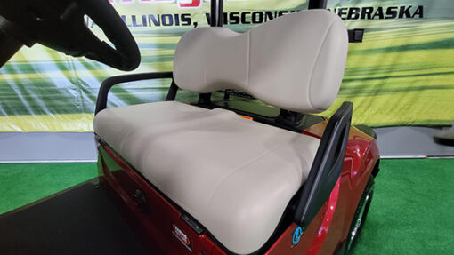 2022 Yamaha Drive 2 Lithium PTV Jasper Red Metallic Golf Car - Image 4
