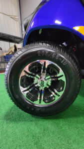 2026 Racing Blue Gas Golf Car
